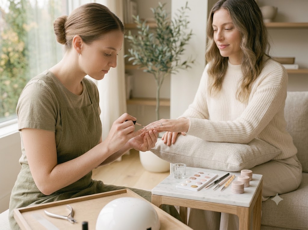 Gel nails service